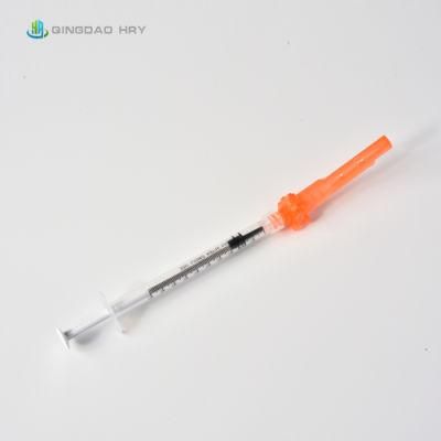 Disposable Syringe with Safety Needles with Competitive Price and Fast Delivery CE FDA ISO 510K