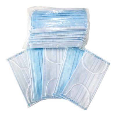 3-Ply Medical Surgical Mask Disposable Face Masks Blue Non-Woven Medical