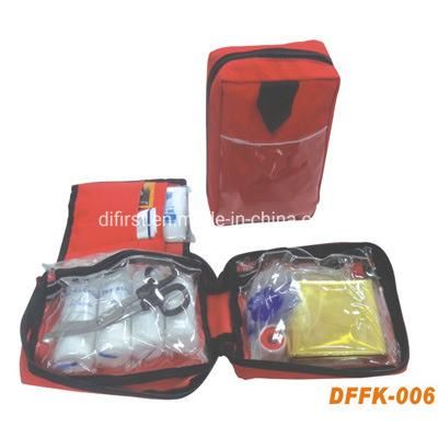 Car First Aid Kit Nylon Emergency Bag Customized Logo Supported