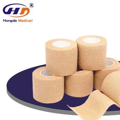 2022 High Quality Medical Supply Non Woven Cotton Self Adhesive Wrap Adhesive Elastic Cohesive Bandage