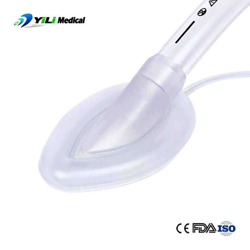 Disposable Medical Airway Laryngeal Mask Made of PVC Intubating Lma