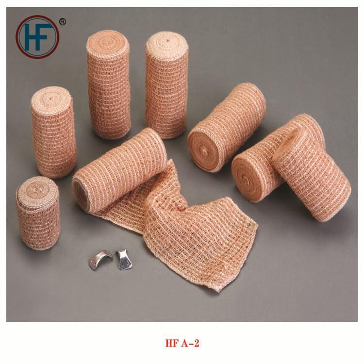 Manufacturer Medical Disposable Equipment Fitness Elastic Skin Color Crepe Bandage