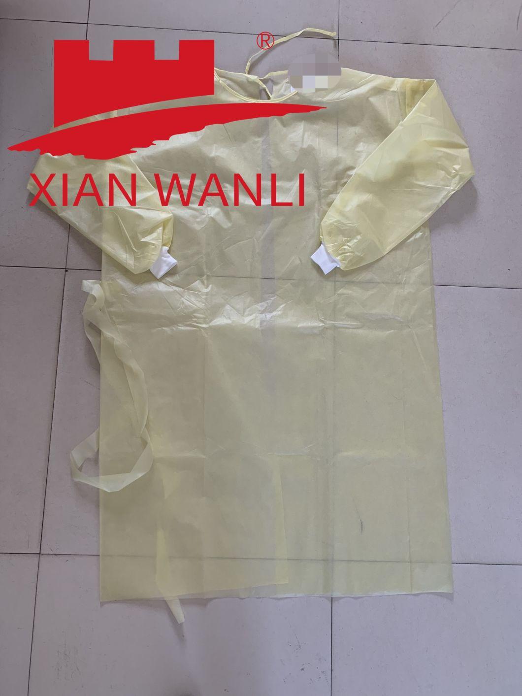 Disposable Non Woven Examination Gown Type Pb 6b En14126 Standard
