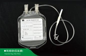 Disposable Blood Bag with Needle Collection Bag Blood Transfusion Single/Double/Triple Blood Bag