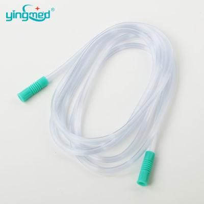 CE and ISO Approval Disposable Medical Connecting Suction Tube with Yankauer Handle