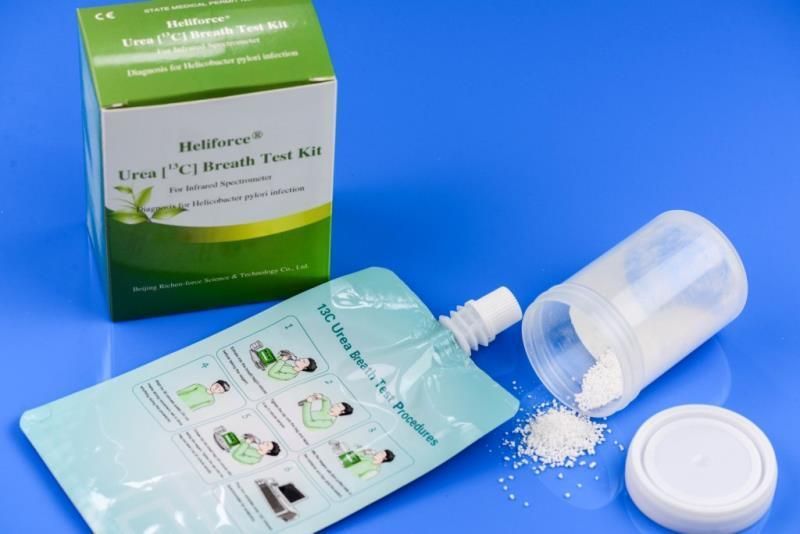 H. Pylori Rapid Test Kit Urea Breath Test Kit - Heliforce C13