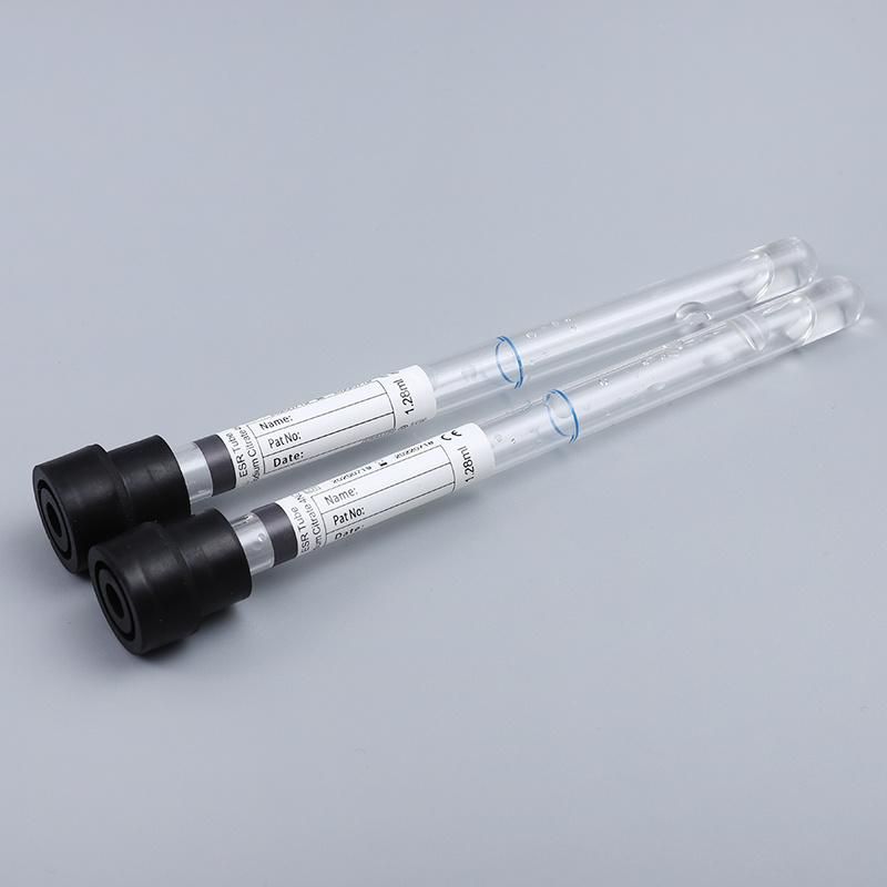 Fast Shipping 1.28ml Test Medical Glass Blood Collection Vacuum Tubes