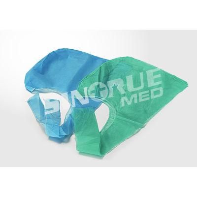 30X124cm White Green Blue Non Woven PP Disposable Surgical Hood
