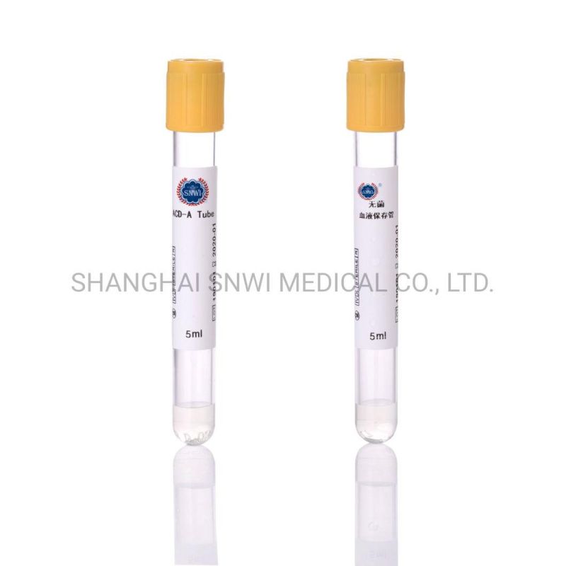 Disposable Medical Supplies Blood Collection Tube in Hospital