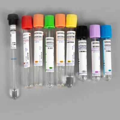 Siny Medical Supply 3.8% Sodium Citrate ESR Disposable Vacuum Blood Collection Tube with CE (2-10ml)
