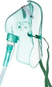 Disposable Medical Latex Free Oxygen Mask for Adult Pediatric S/M/L/XL ISO13485 CE FDA