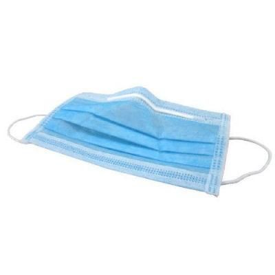 Manufacturer Ce 3ply Medical Earloop Face Mask 3 Layer Disposable 3 Ply Medical Face Mask
