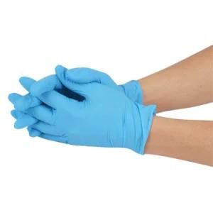 Sterile Medical Powder Disposable Hand Gloves Nitrile