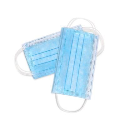 Disposable Medical Masks China Factory Fast Delivery Wholesale 3-Layer Protective Medical Mask