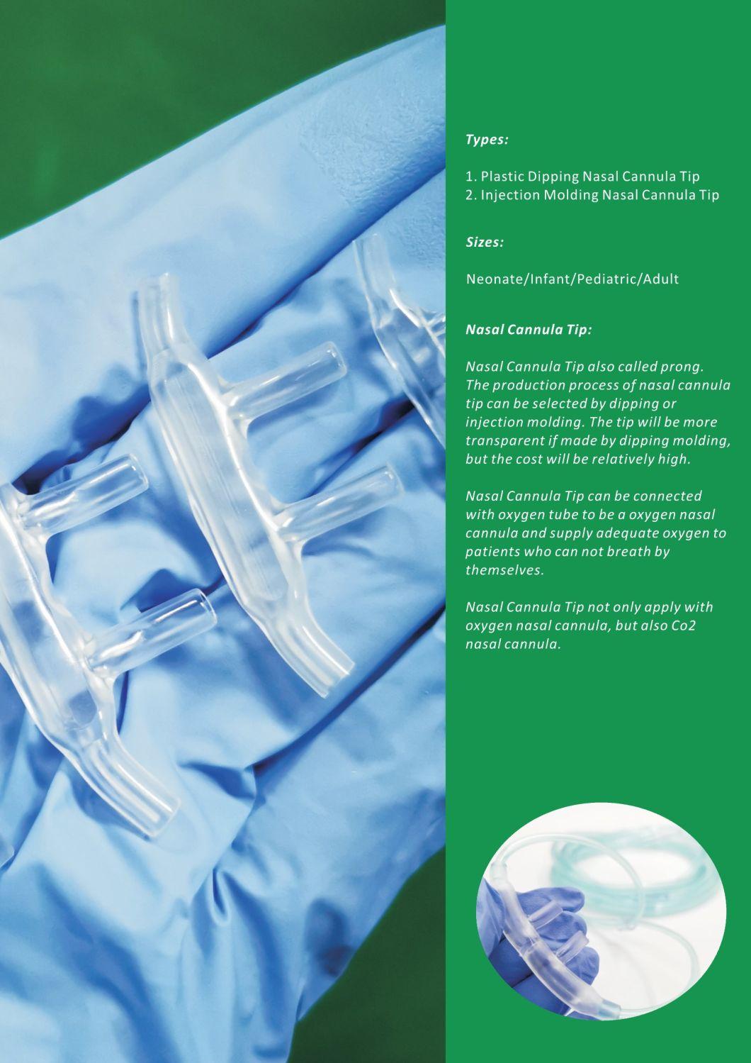Medical Parts Oxygen Nasal Cannula Components Disposables