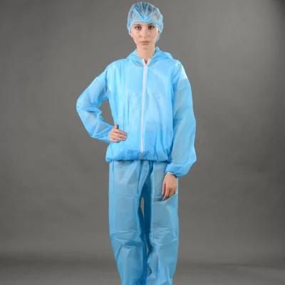 Disposable Non Woven Coverall, Jackets and Trousers for Protective Clothing Uniform