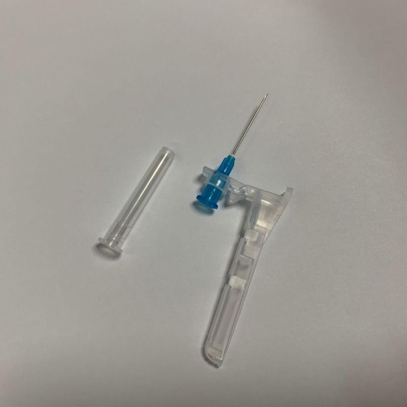 Medical Disposable Hypodermic Safety Injection Needle with Safety Cap OEM in Bulk in Blister