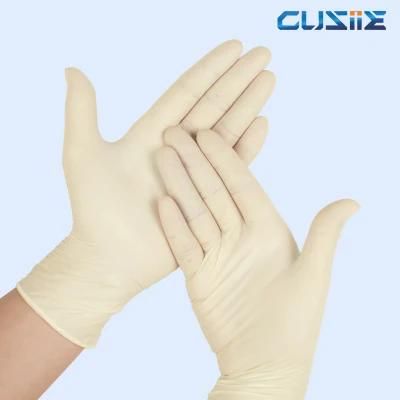 Latex Powdered/Powder Free PVC Disposable Protective Exam Hand Gloves