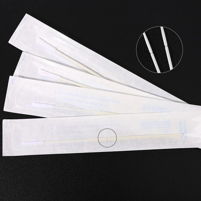 Disposable Throat/Oral Sampler Collection Individual Packing Transport Saliva Swab with Flocked Tip