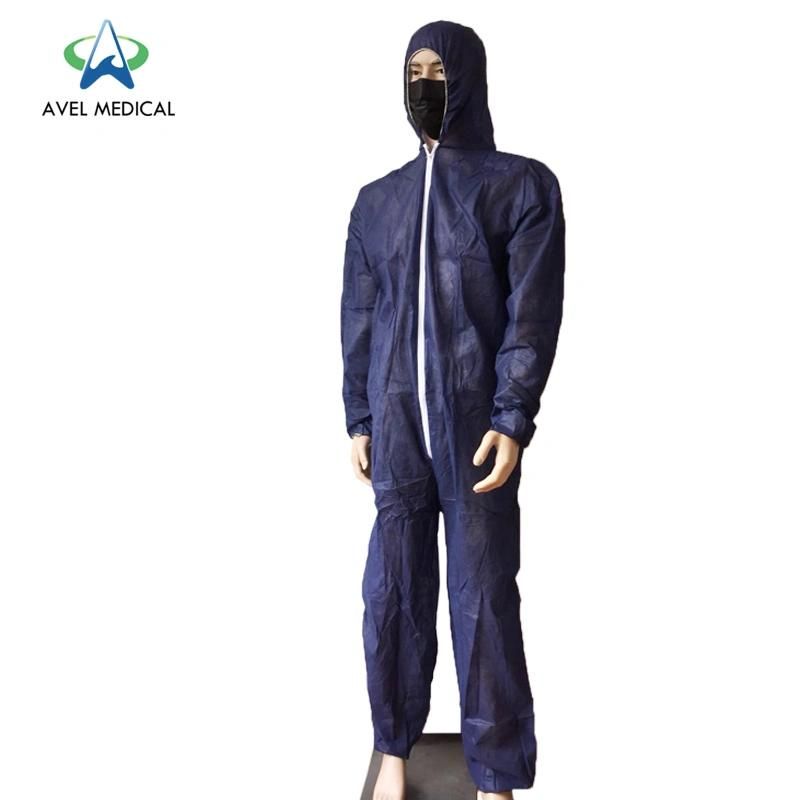 Medical Products AAMI Level 1/2/3 En13795 PP/PE/SMS Disposable Waterproof Medical Surgical Protective Non-Woven Isolation Gown for Medical/Lab/Food/Healthcare