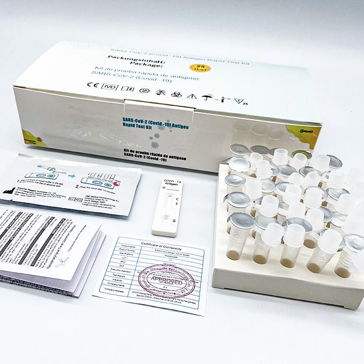 Rapid Diagnostic Test and Uncut Sheet Available Covi 19 Test Kits