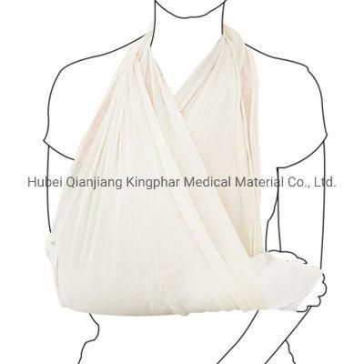 Wound Caring 13 Thread Gauze Triangular Bandage with ISO, CE, FDA