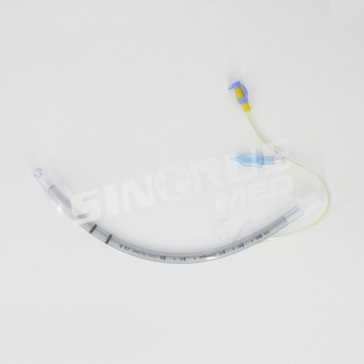 Hospital Disposable Medical Reinforced Endotracheal Tube with Evacuation Lumen
