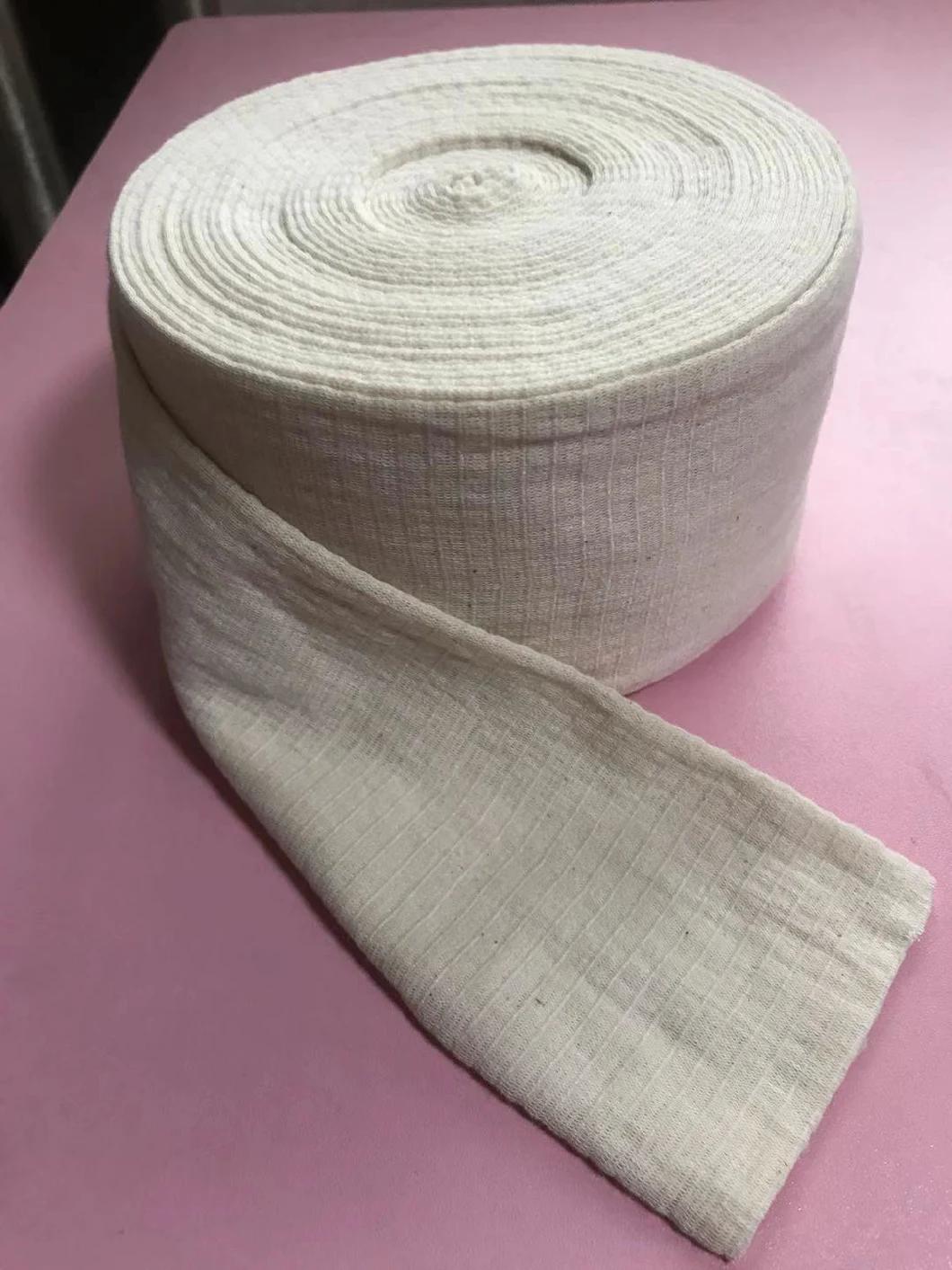 Jr639 Tubular Bandage / Medical Stockinette OEM 100% Cotton Personal Safety Each Piece in One Polybag or Despense Box