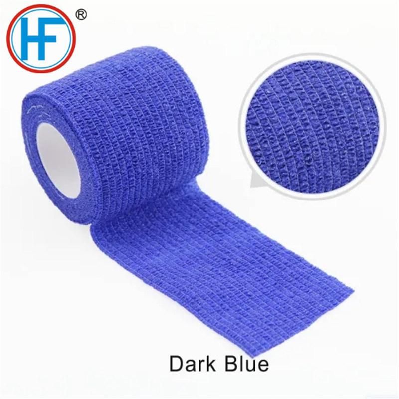 Easy Field Wrap for a Sprained Ankle Non Woven Cohesive Bandage 2.5cm X 4.5m