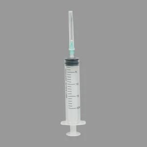 10ml Plastic Luer Slip Medical Disposable Syringe with Needle