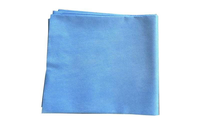 Blue PP Spunbond Nonwoven Fabric Disposable Bed Sheet
