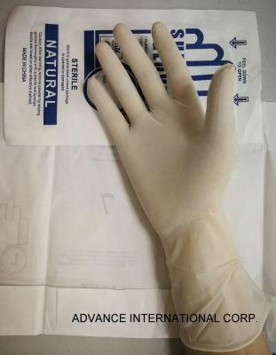 Powder and Powderfree Disposable Latex Surgical Gloves for Medical Use