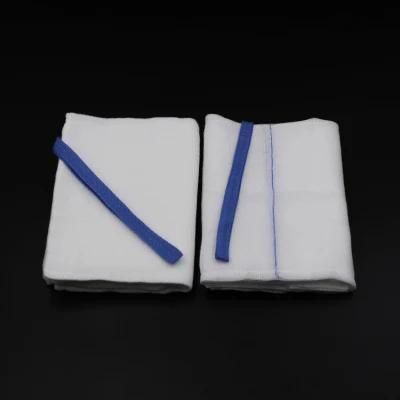 Medical Cotton Lap Sponge Abdominal Gauze Swabs with X-ray