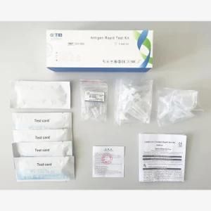 Wholesale 5 Tests/Kit Home Selftest Nasal Saliva Swab Antigen Rapid Test Kit