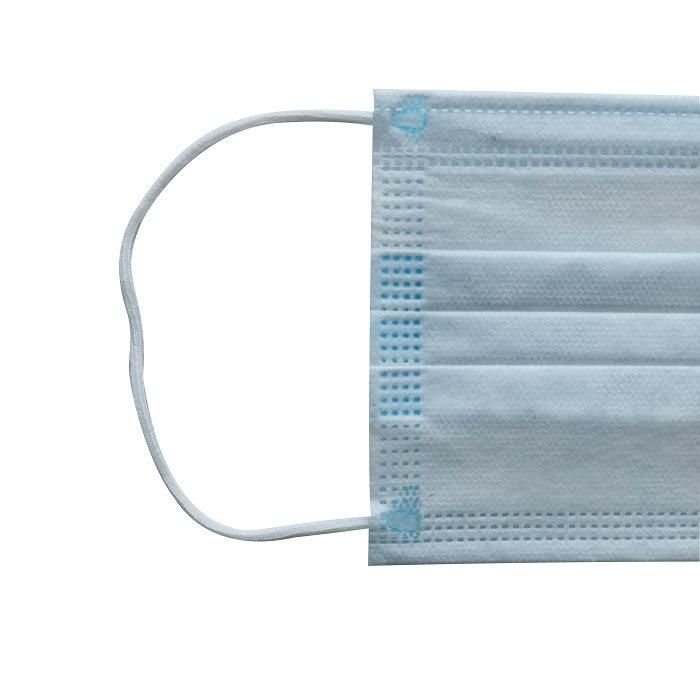 Wholesale 3 Layers Non Woven Face Maskss Low Price High Quality Disposable Civil Face Mask