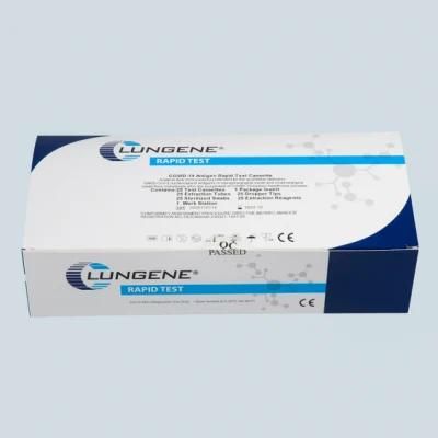 Clungene Antigen Rapid Test Cassette (saliva method) Testing Kit