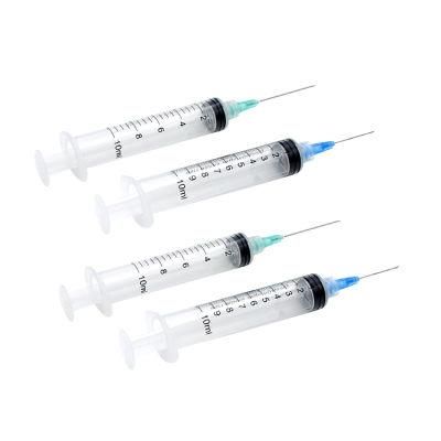 1ml 2ml 3ml 5ml 10ml 20ml 30ml 50ml 60ml 100ml Luer Lock Medical Disposable Syringe with Needle