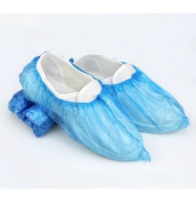 PE Non Woven Disposable Waterproof Plastic Shoe Cover Support L/C T/T D/P