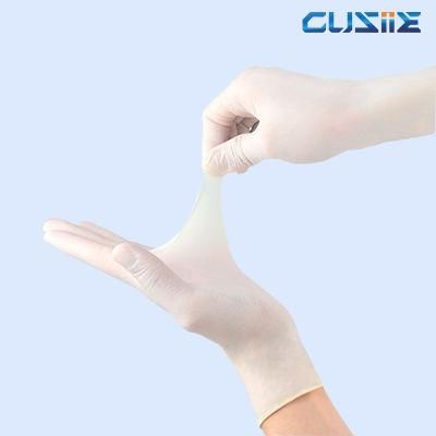 Powder Free Disposable Latex Examination Gloves