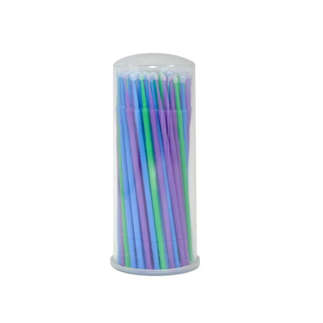 Dental Micro Brush Disposable Materials Tooth Applicators Stick Medium Fine 100 PCS/Barrel