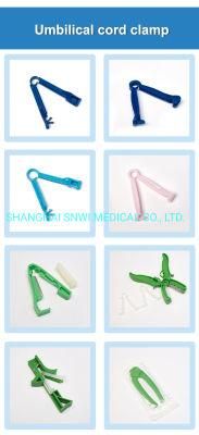 Medical Disposable Sterile Plastic Umbilical Cord Clamp Cutter with CE ISO