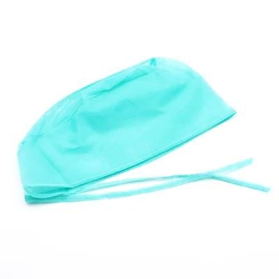 High Quality Non Woven PP Doctor Cap Back Elastic Operation Cap