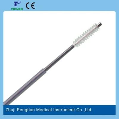 Ce Approved Single Use Straight Cytology Brushes Forceps for Gastroscope