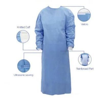 Medical Equipment Disposable Medical Supply Surgical Gown Reinforced