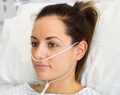 Medical PVC Material Nasal Oxygen Cannula