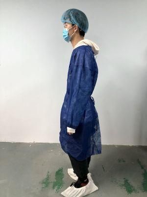 Disposable Lightweight and Flexible Skin-Friendly Isolation Gown Protective Clothing