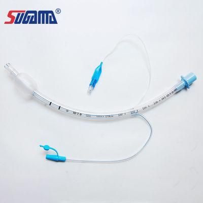 Disposable Double Connector Cuffed Reinforced Endotracheal Tube