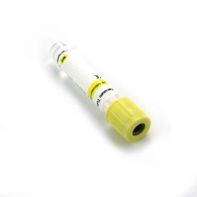 Siny Medical Vacuum Blood Collection Tubes Yellow Cap Gel Tube 3ml with CE ISO