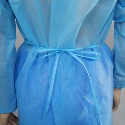 Eo Sterile SMS Surgical/Isolation Gown Disposable Surgeon Gowns for Hospital