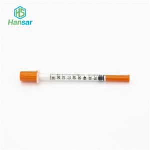 Insuline Syringe 1 Ml with Cap